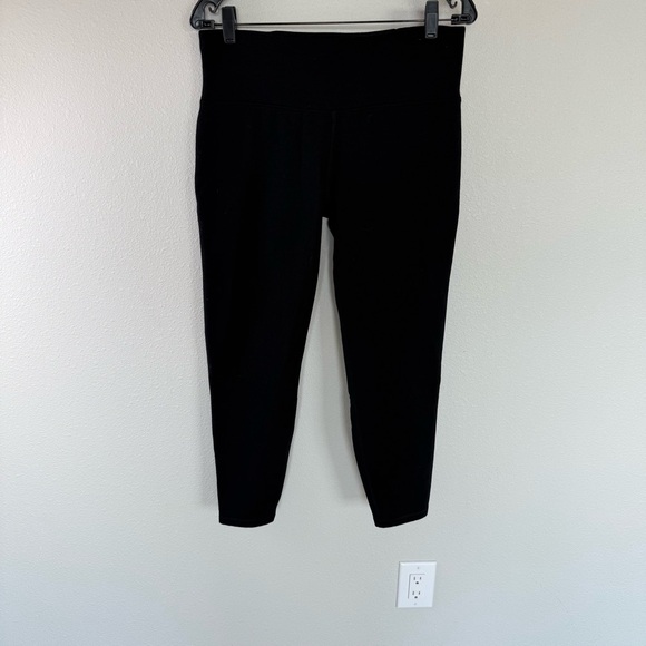 Athleta Altitude Tight Polartec Power Stretch Pants Black Winter Large Petite - Picture 2 of 8